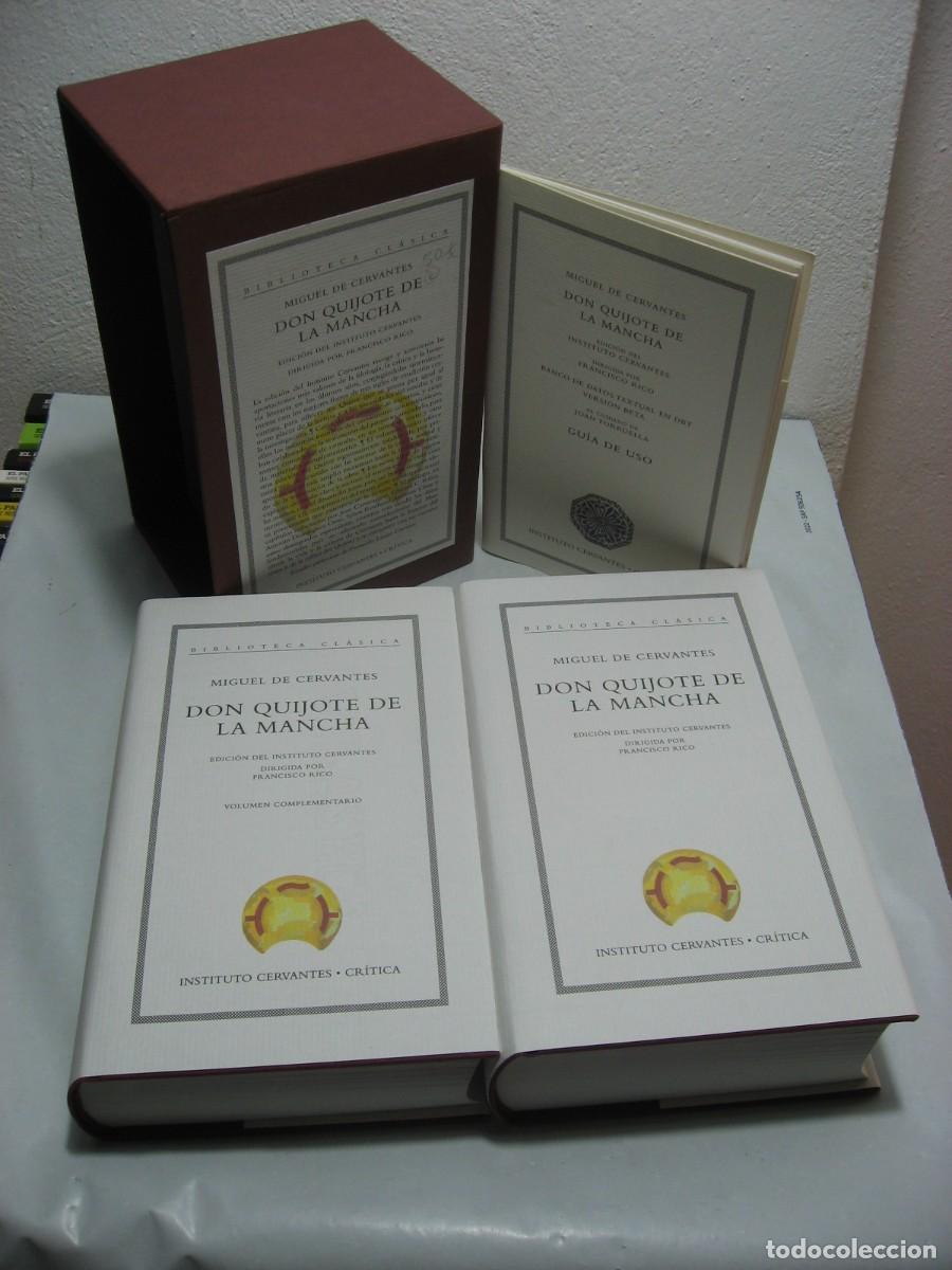 Libros: DON QUIJOTE DE LA MANCHA Edici&oacute;n del Instituto Cervantes, dirigida por Francisco Rico - Miguel de Ce