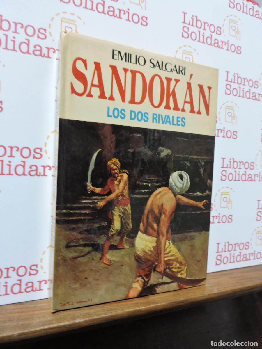 Libros: Sandok&aacute;n, los dos rivales. SALGARI, Emilio. Ed. Molino. Barcelona, 1976.