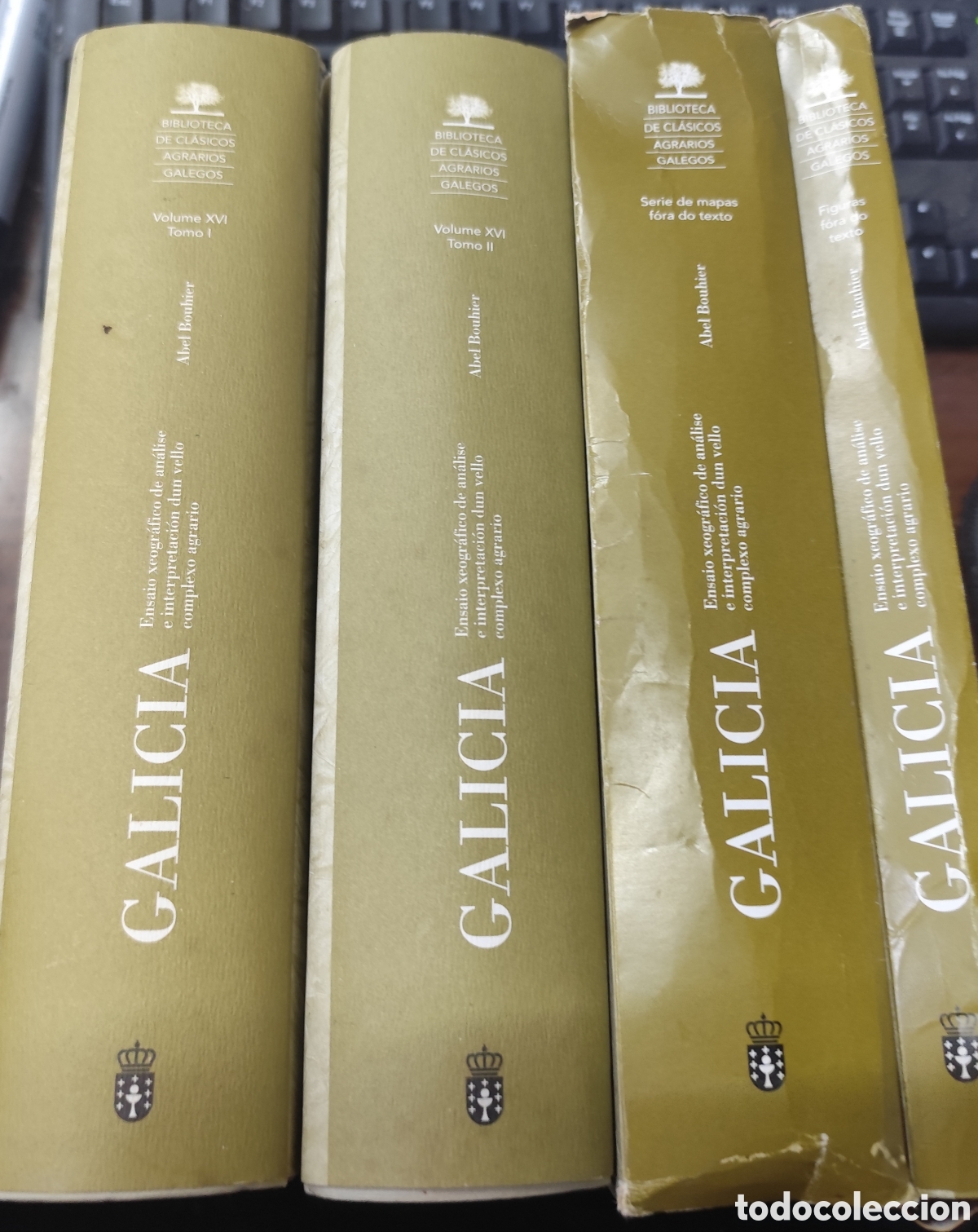 books: GALICIA. Ensaio xeogr&aacute;fico de an&aacute;ise e interpretaci&oacute;n dun vello complexo agrario. Biblioteca de cl&aacute;s