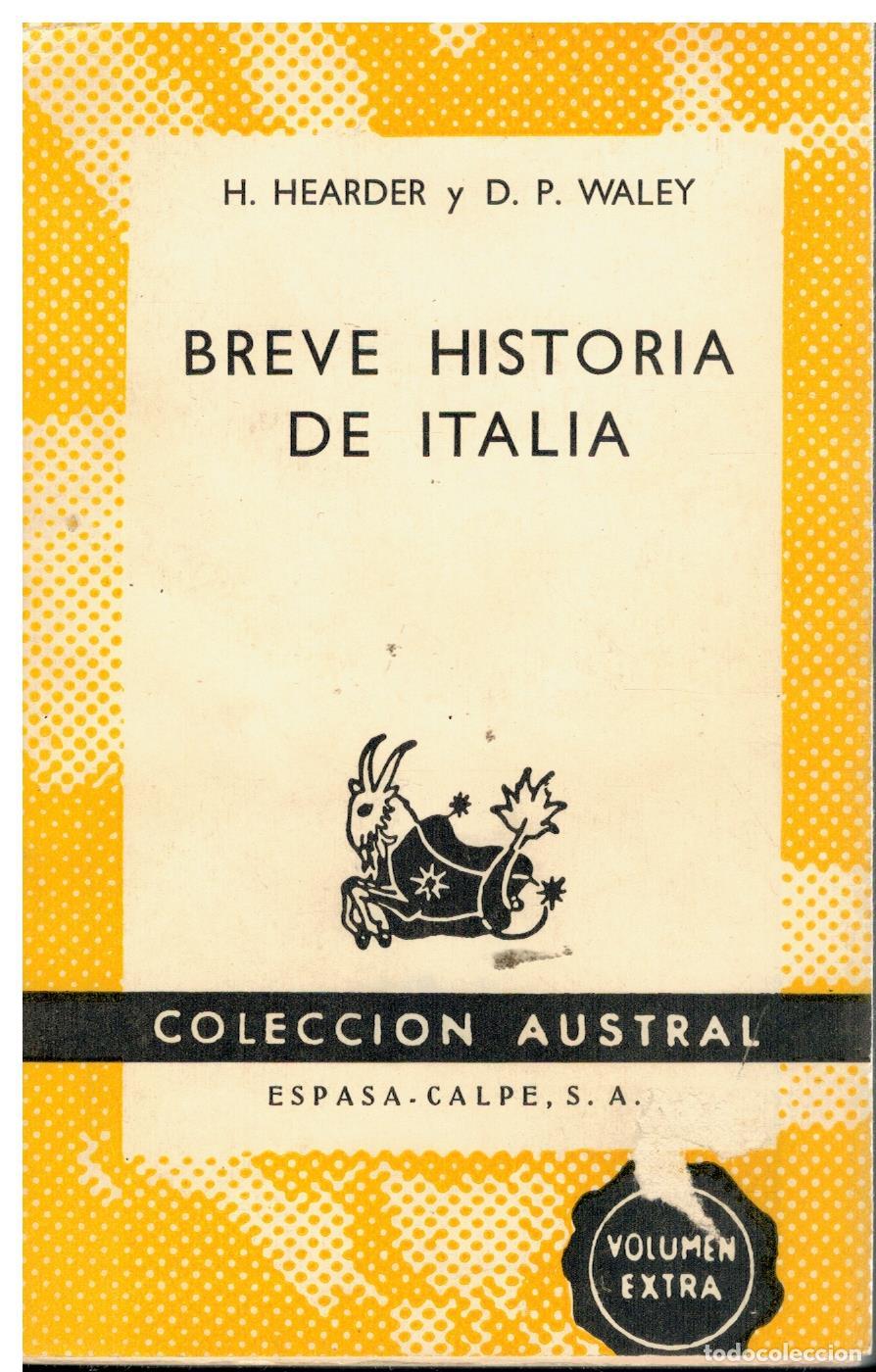 Libros: BREVE HISTORIA DE ITALIA.