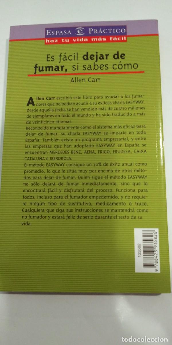Libros: Es f&aacute;cil dejar de fumar, si sabes c&oacute;mo Allen Carr - Foto 2