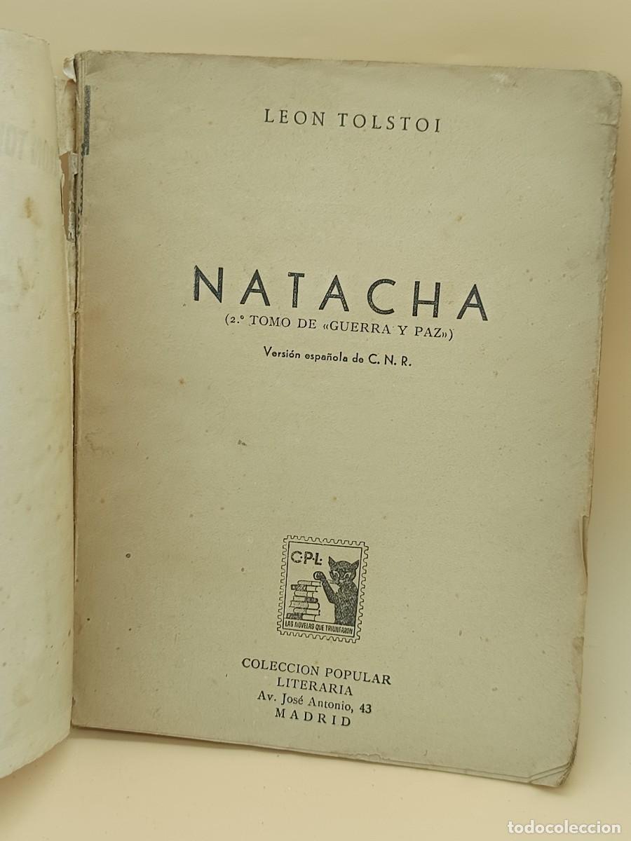 Libros: LEON TOLSTOI, NATACHA - Foto 2
