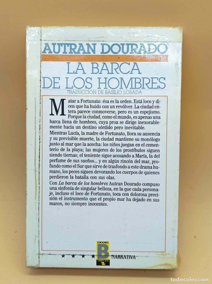 Libros: LA BARCA DE LOS HOIMBRES, AUTRAN DOURADO - Foto 2