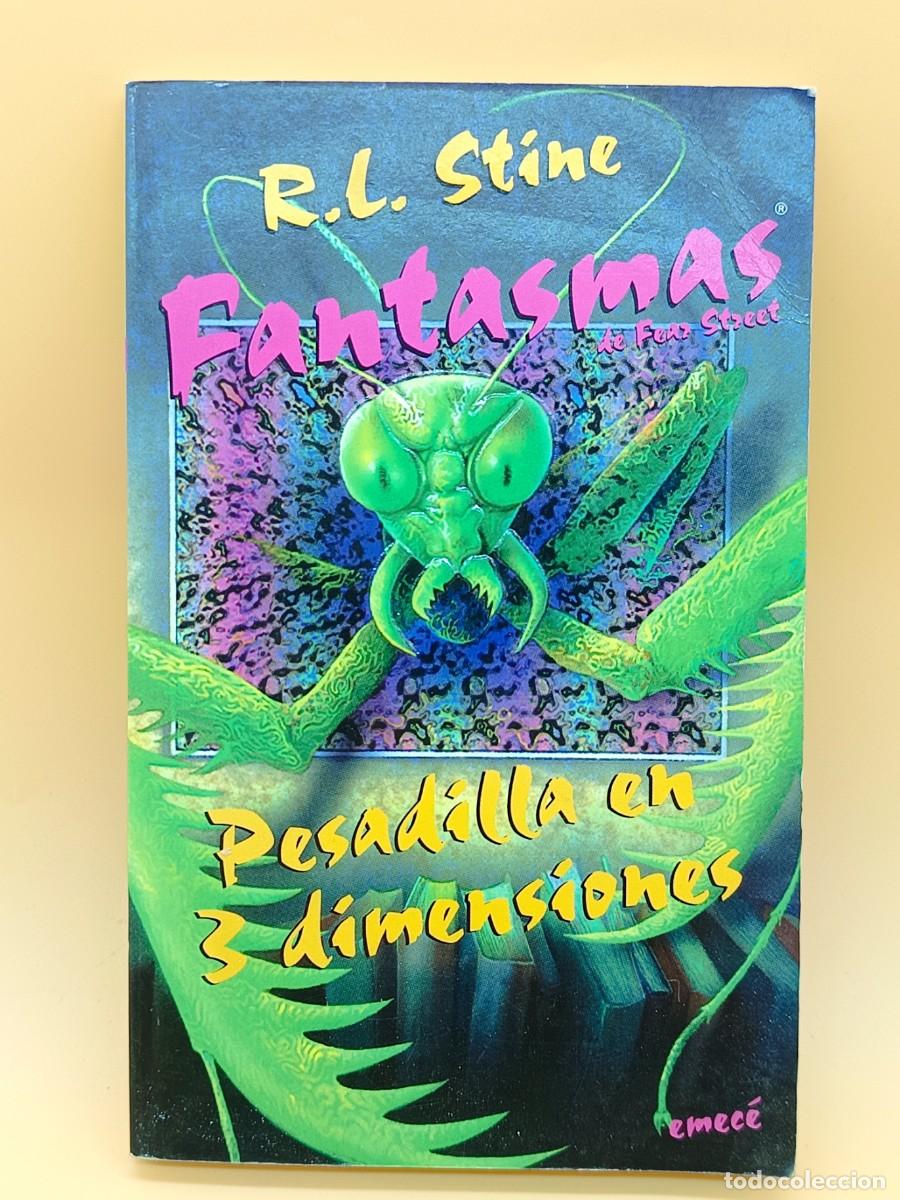 Libros: R.L STINE FANTASMAS PESADILLA EN TRES DIMENSIONES