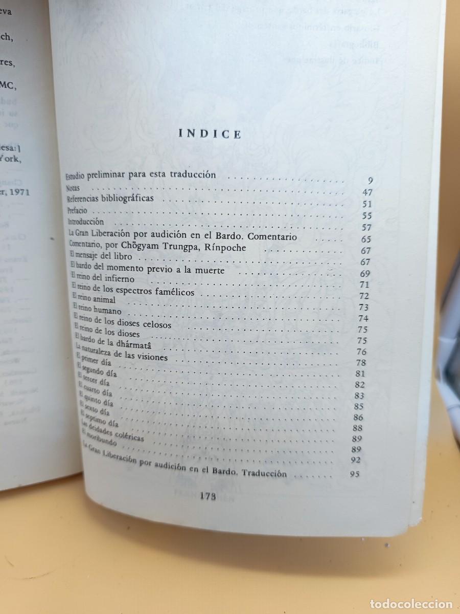 Libros: EL LIBRO TIBETANO DE LOS MUERTOS - Foto 3