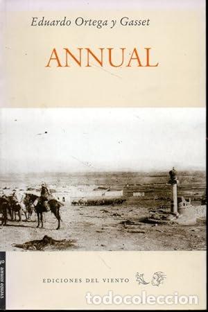 B&uuml;cher: Annual - ORTEGA Y GASSET, Eduardo