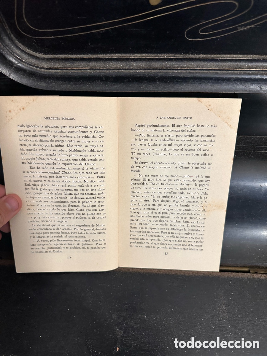 Libros: ejemplar de la novela &rdquo;A instancia de parte&rdquo; - Foto 6