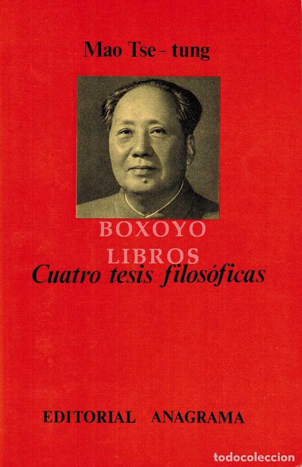 Livros em segunda m&atilde;o: TSE-TUNG, Mao. Cuatro tesis filos&oacute;ficas