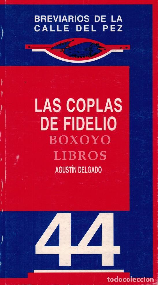 Livros em segunda m&atilde;o: DELGADO, Agust&iacute;n. Las coplas de Fidelio