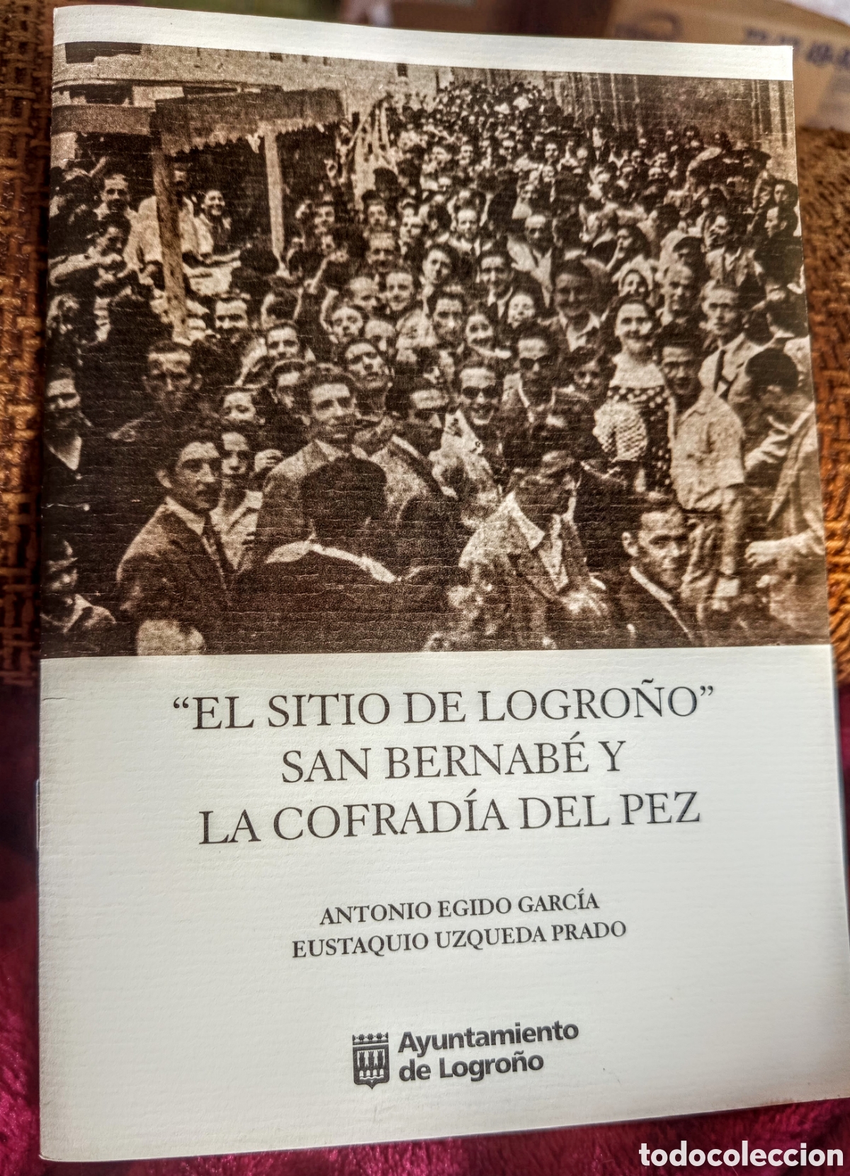 Libros: EL SITIO DE LOGRO&Ntilde;O. SAN BERNAB&Eacute; Y LA COFRAD&Iacute;A DEL PEZ