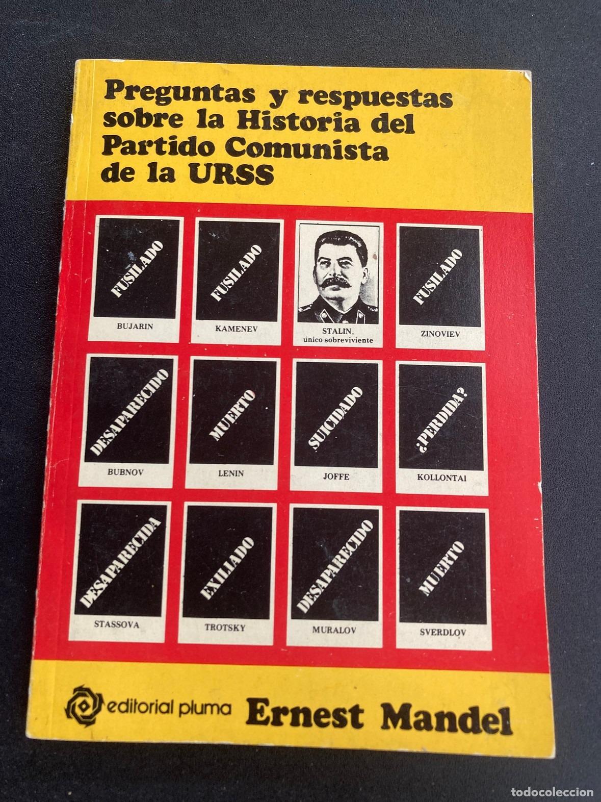 B&uuml;cher: Ernest Mandel - Preguntas y respuestas sobre la historia del Partido comunista de la URSS
