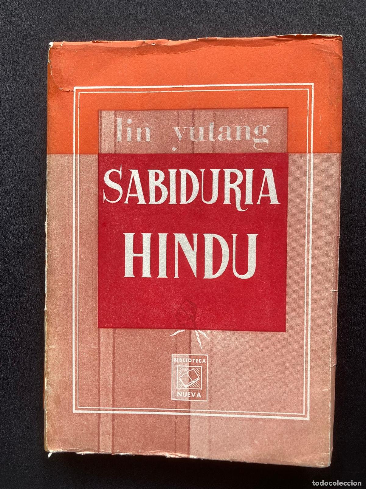 Libros: Lin Yutang - Sabiduria hind&uacute;