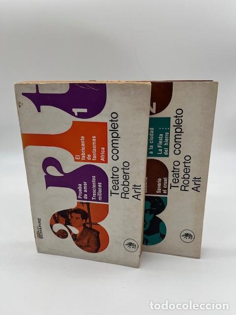 Libros: ARLT, Roberto. - Teatro completo (2 vols.)