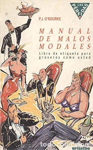 books: Manual de malos modales- 9788425322518