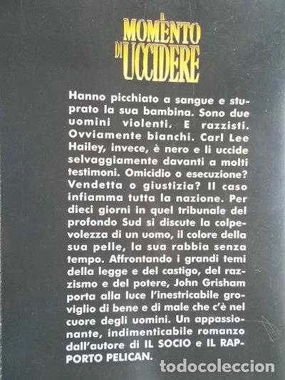 Livres: Il momento di uccidere- 9788804363767