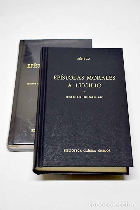Libros: Ep&iacute;stolas morales a Lucilio.- S&eacute;neca, Lucio Anneo
