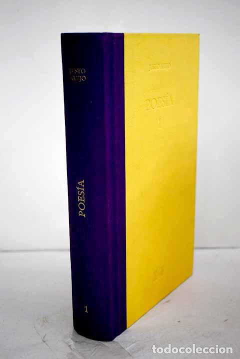 Libros: Poes&iacute;a, tomo I: Alejo, Justo.- Alejo, Justo