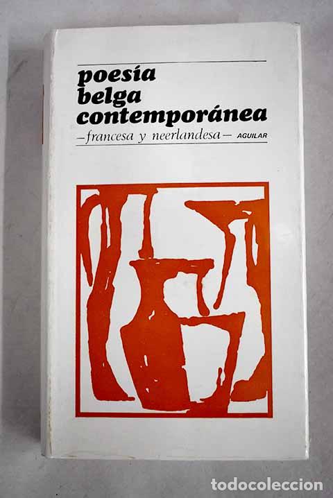 Libros: Poes&iacute;a belga contempor&aacute;nea: francesa y neerlandesa