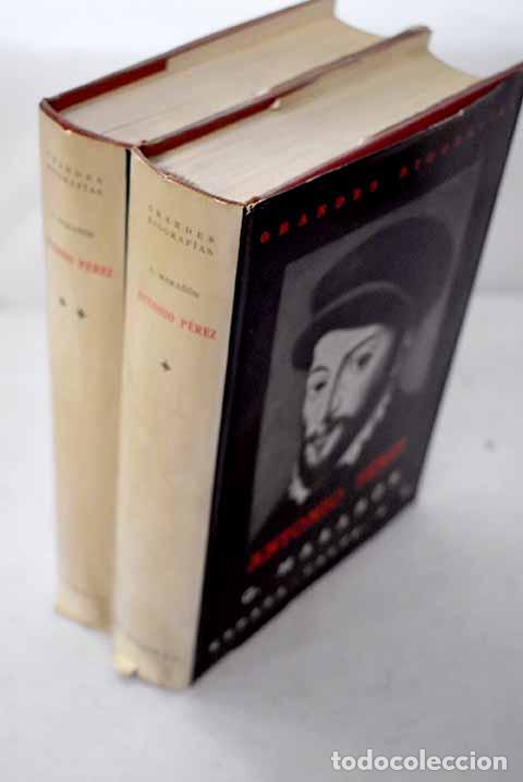 B&uuml;cher: Antonio P&eacute;rez: (El hombre, el drama, la &eacute;poca).- Mara&ntilde;&oacute;n, Gregorio