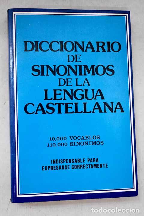Livros em segunda m&atilde;o: Diccionario de sin&oacute;nimos de la lengua castellana