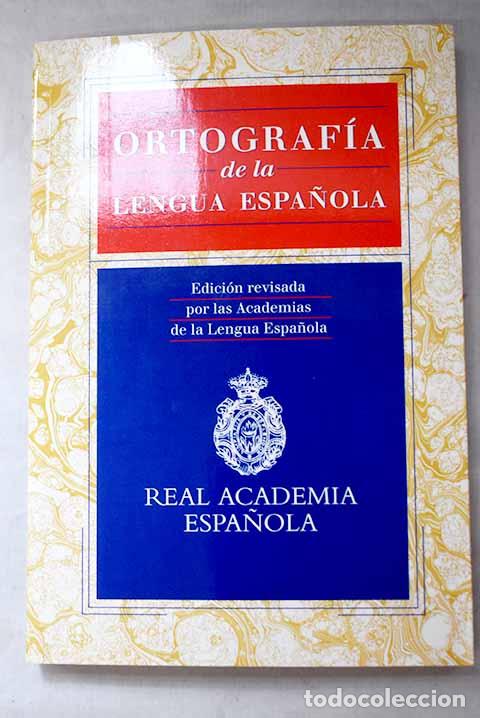 Livros em segunda m&atilde;o: Ortograf&iacute;a de la lengua espa&ntilde;ola