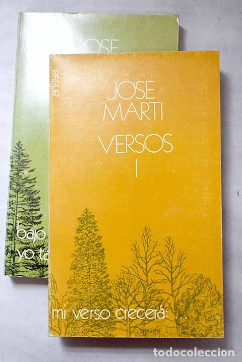 Libros: Versos: Mart&iacute;, Jos&eacute;: Anaya..- Mart&iacute;, Jos&eacute;