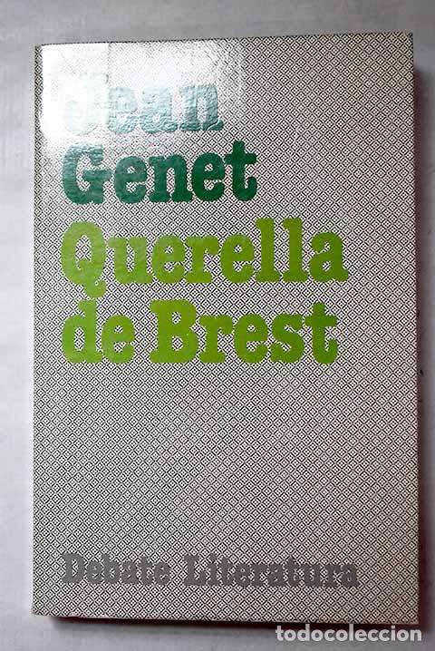Libros: Querella de Brest: Genet, Jean.- Genet, Jean