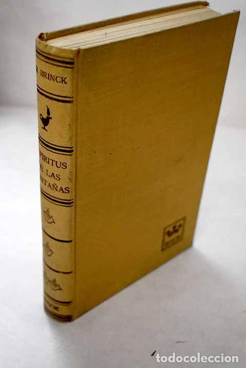Libros: Esp&iacute;ritus de las monta&ntilde;as.- Brinck, Per