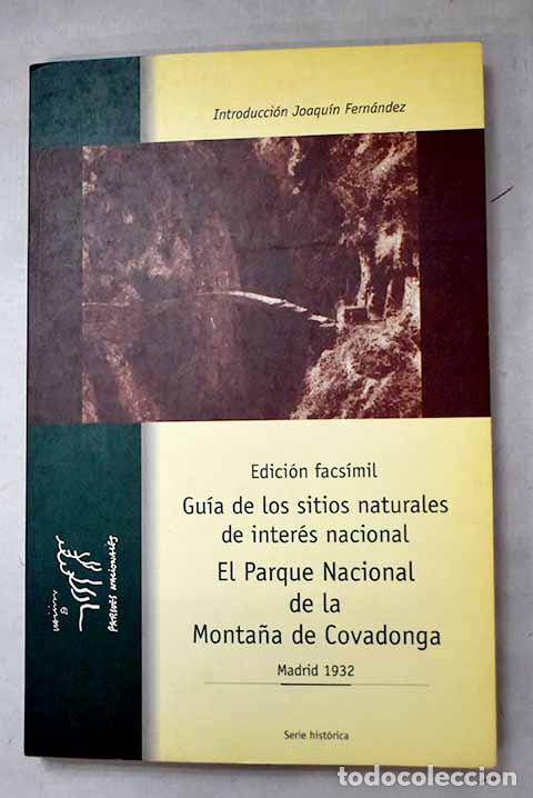 Libros: El Parque Nacional de la Monta&ntilde;a de Covadonga.- Delgado &Uacute;beda, Juli&aacute;n