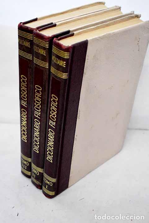 B&uuml;cher: Diccionario filos&oacute;fico.- Voltaire