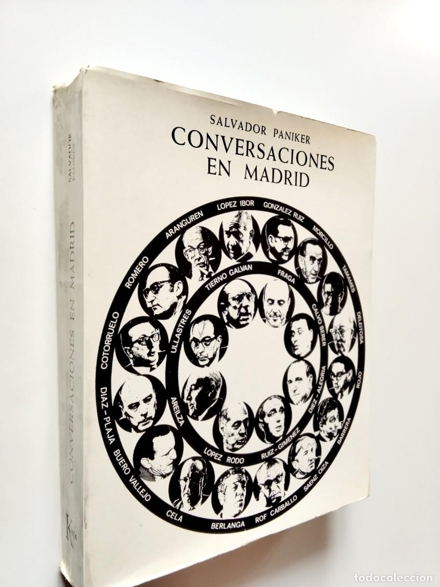 Libri di seconda mano: Salvador Paniker - Conversaciones en Madrid