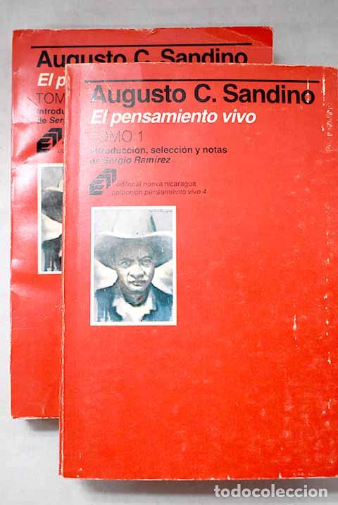 Libros: El pensamiento vivo: Sandino, Augusto C&eacute;sar.- Sandino, Augusto C&eacute;sar