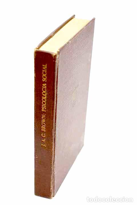 Libros: La psicolog&iacute;a social en la industria.- Brown, J. A. C.