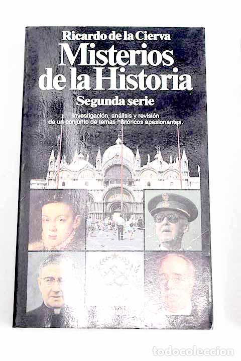 Livros em segunda m&atilde;o: Misterios de la historia, serie 2&ordf;.- Cierva, Ricardo de la