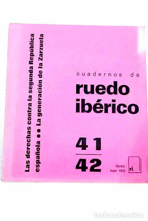 Libros: Cuadernos de Ruedo Iberico. N&ordm; 41-42