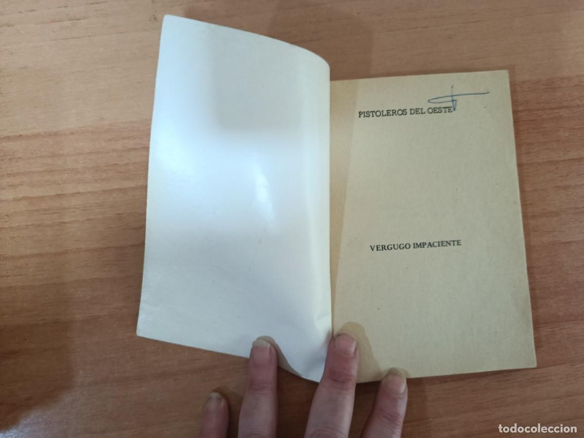 Libros: NOVELA DEL OESTE-- VERDUGO IMPACIENTE - Foto 2