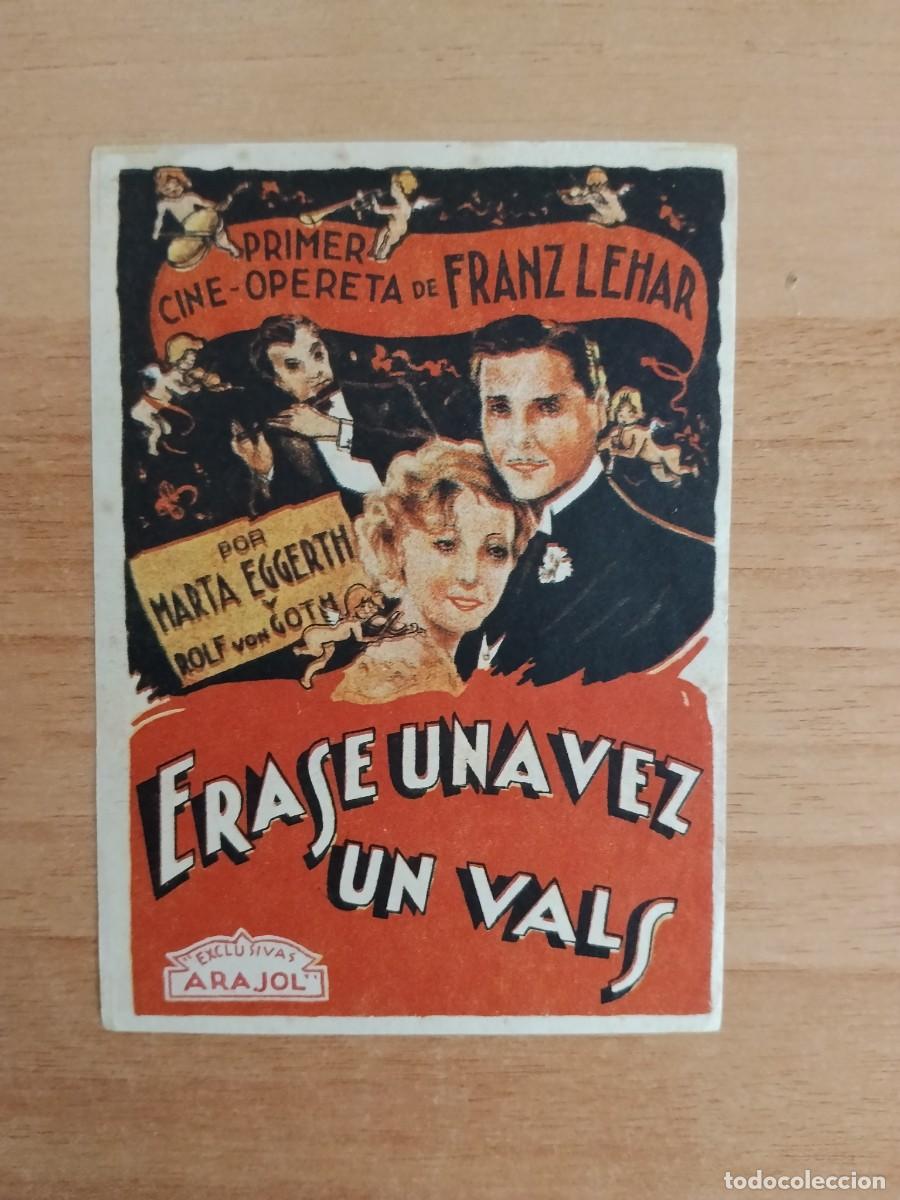Libros: MORADO-- PROGRAMA DE CINE -----ERASE UN VALS