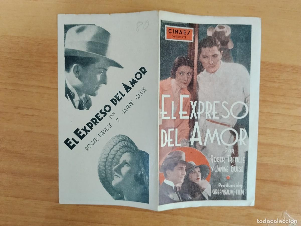 Libros: MORADO-- PROGRAMA DE CINE ----EL EXPRESO DEL AMOR