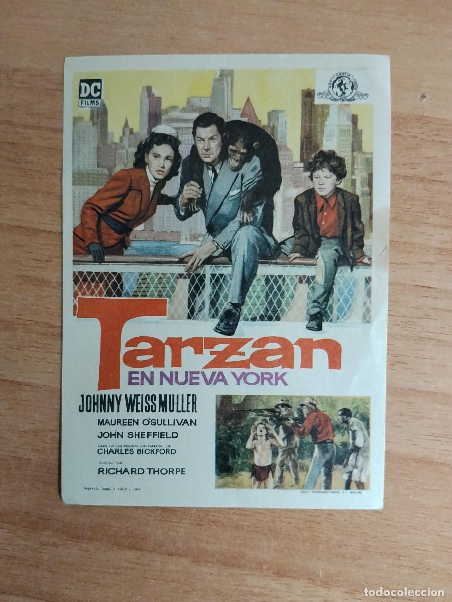 Libros: MORADO-- PROGRAMA DE CINE ----TARZAN EN NUEVA YORK