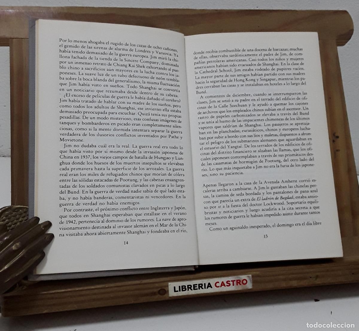 Libros: El imperio del sol - J.G. Ballard. - Foto 2
