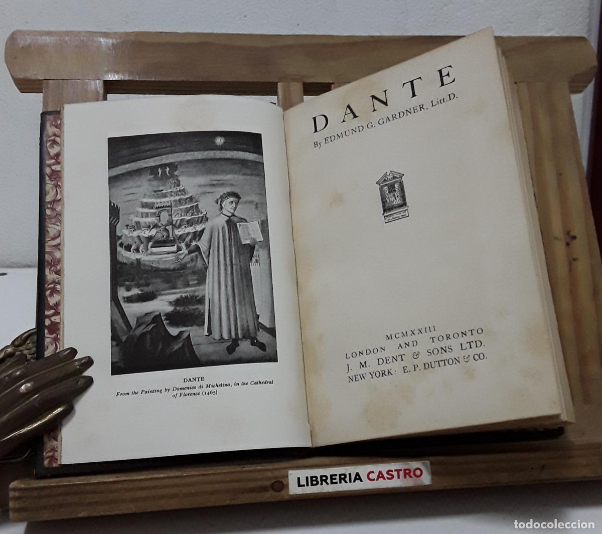 Libros: Dante by Edmund Gardner - Edmund Gardner, Litt. D.