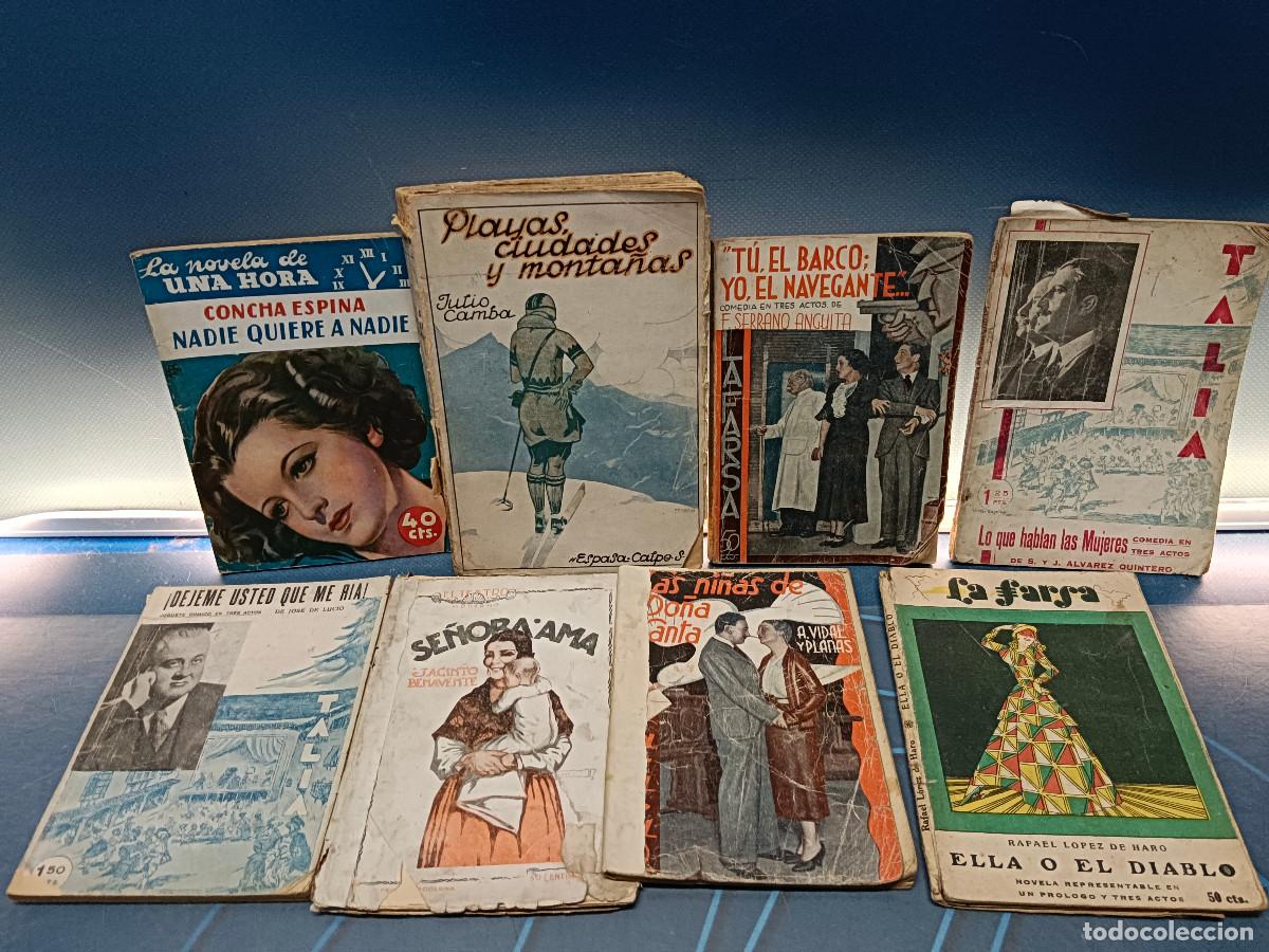 Libros: Libros, novelas pulp, 8 novelas , a&ntilde;os 30/40