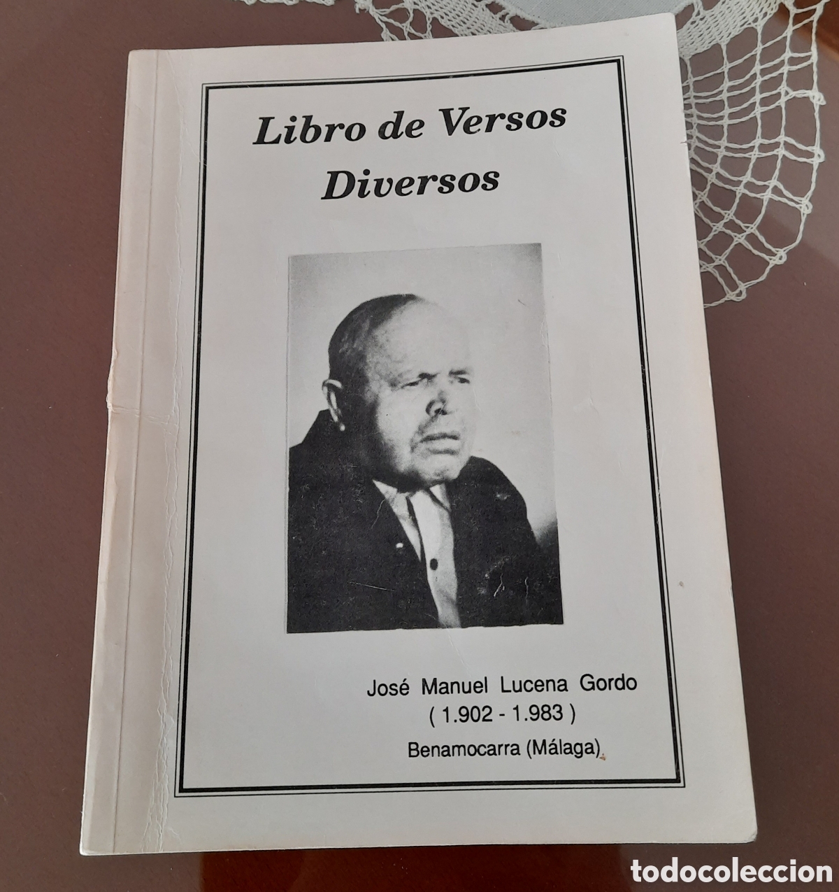 Libros: Libro de versos diversos de Jos&eacute; Manuel Lucena Gordo