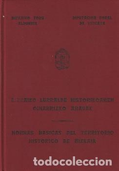 books: Bizkaiko lurralde historikoaren oinarrizko arauk / Normas B&aacute;sicas del Territorio Hist&oacute;rico de Bizkai