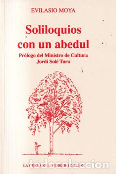 Libros: Soliloquios con un abedul - Evilasio Moya - Foto 1