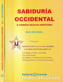 books: Sabidur&iacute;a occidental o ciencia oculta cristiana. 2 tomos - Max Heindel