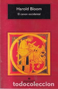 Libros: El canon occidental - Harold Bloom - Foto 1