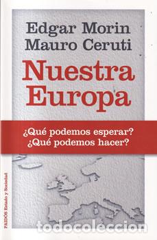 books: Nuestra Europa - Edgar Morin / Mauro Ceruti