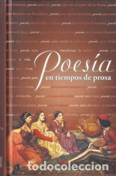 Livres: Poes&iacute;a en tiempos de prosa - VV.AA