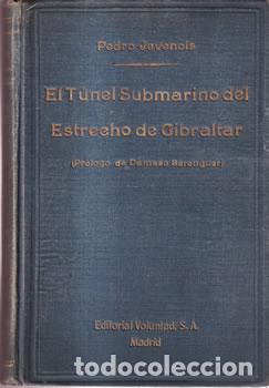 books: El t&uacute;nel submarino del Estrecho de Gibraltar - Pedro Jevenois